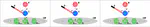 Charging a quantum battery in a non-Markovian environment: a collisional model approach